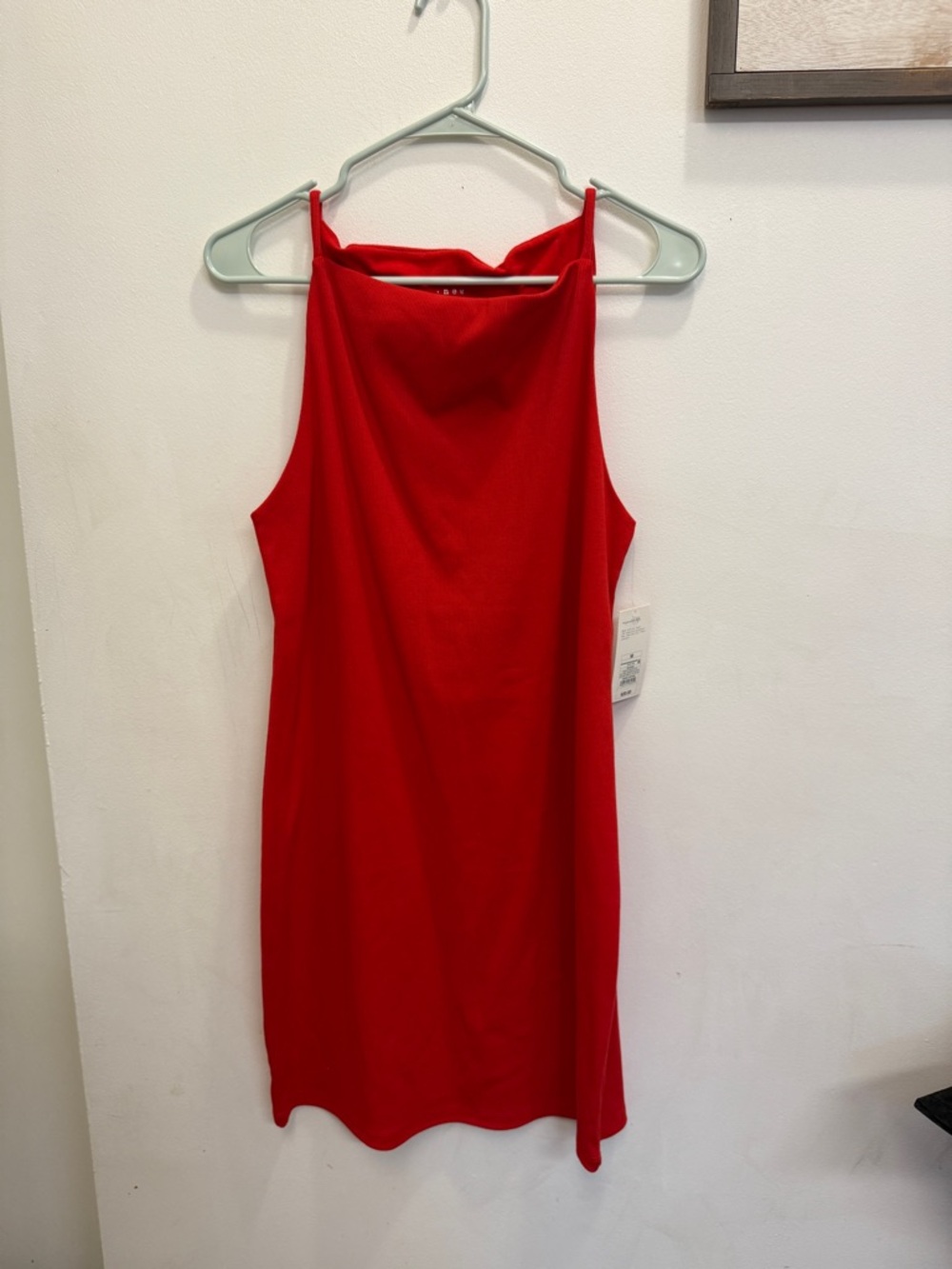 a new day Red Sleeveless Shift Dress